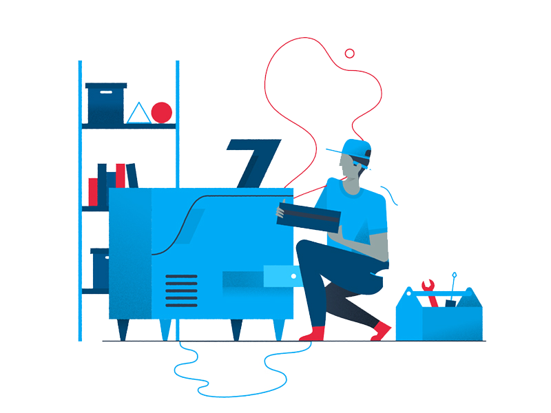 Kancelarijski materijal i štampači